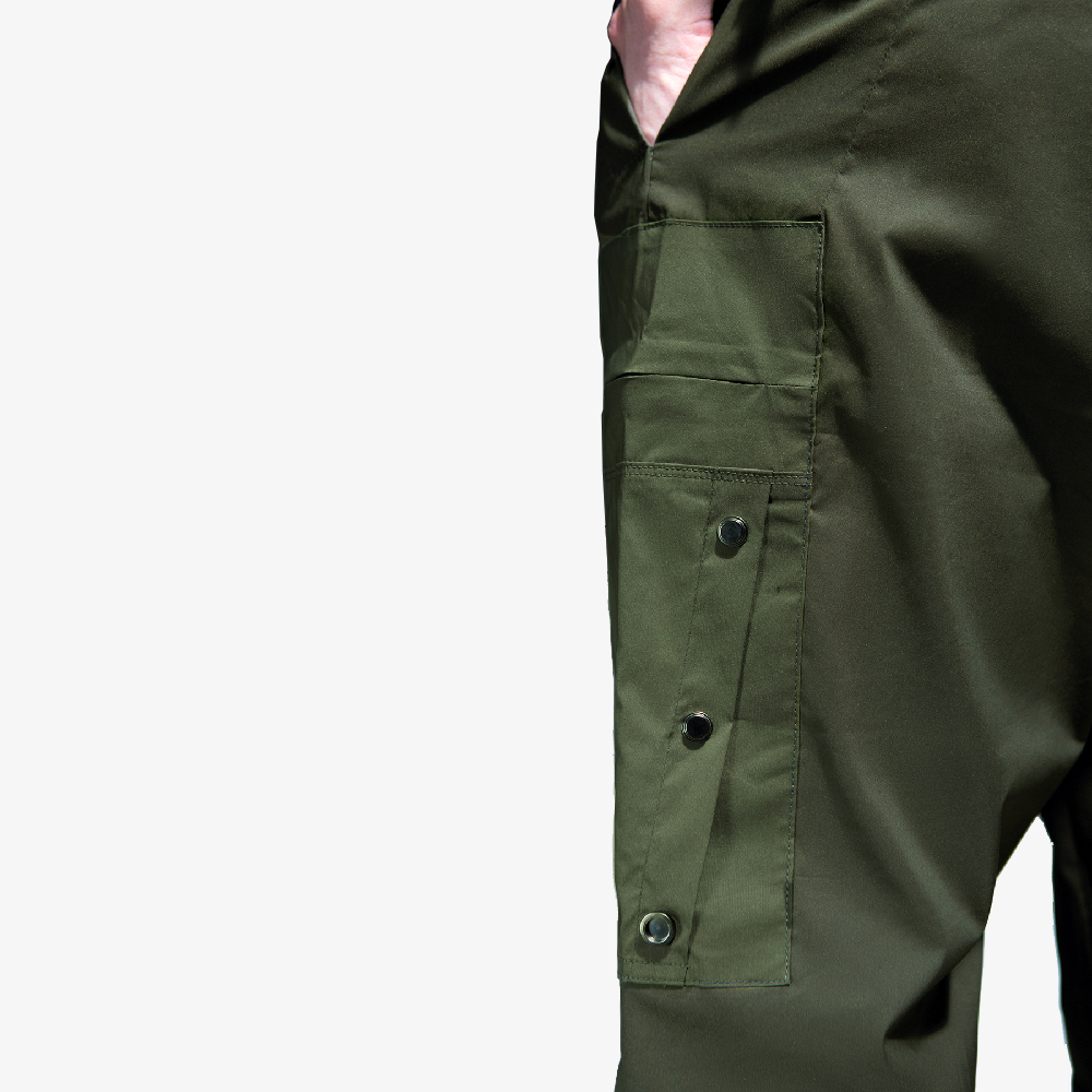 pantalon oversize militaire