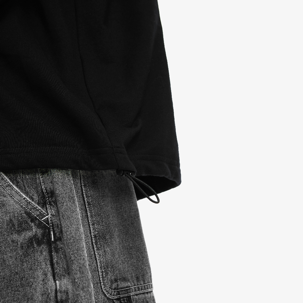 polo streetwear noir