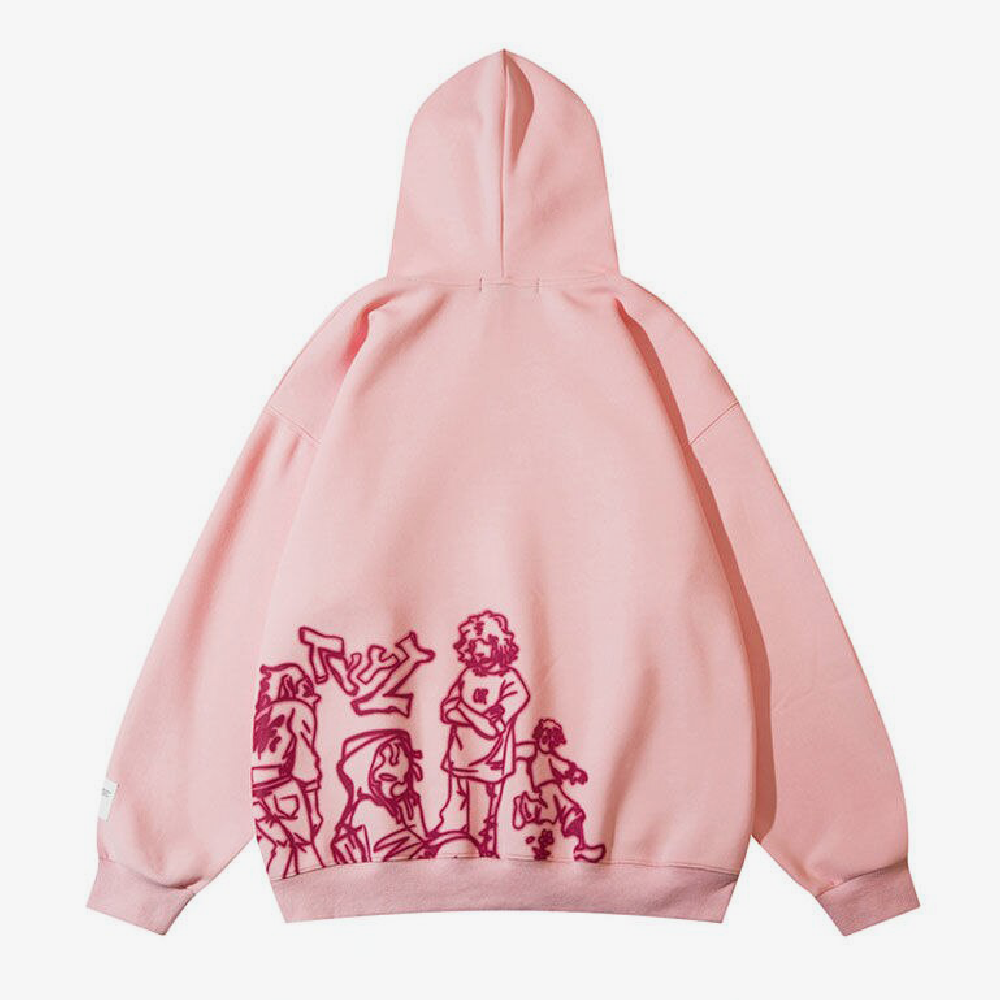Pull à capuche oversize