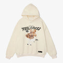 HOODIE BEIGE "FEEL GOOD"