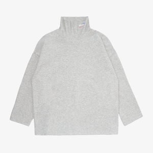 pull gris streetwear manche longue