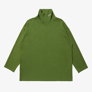 pull streetwear vert manche longue
