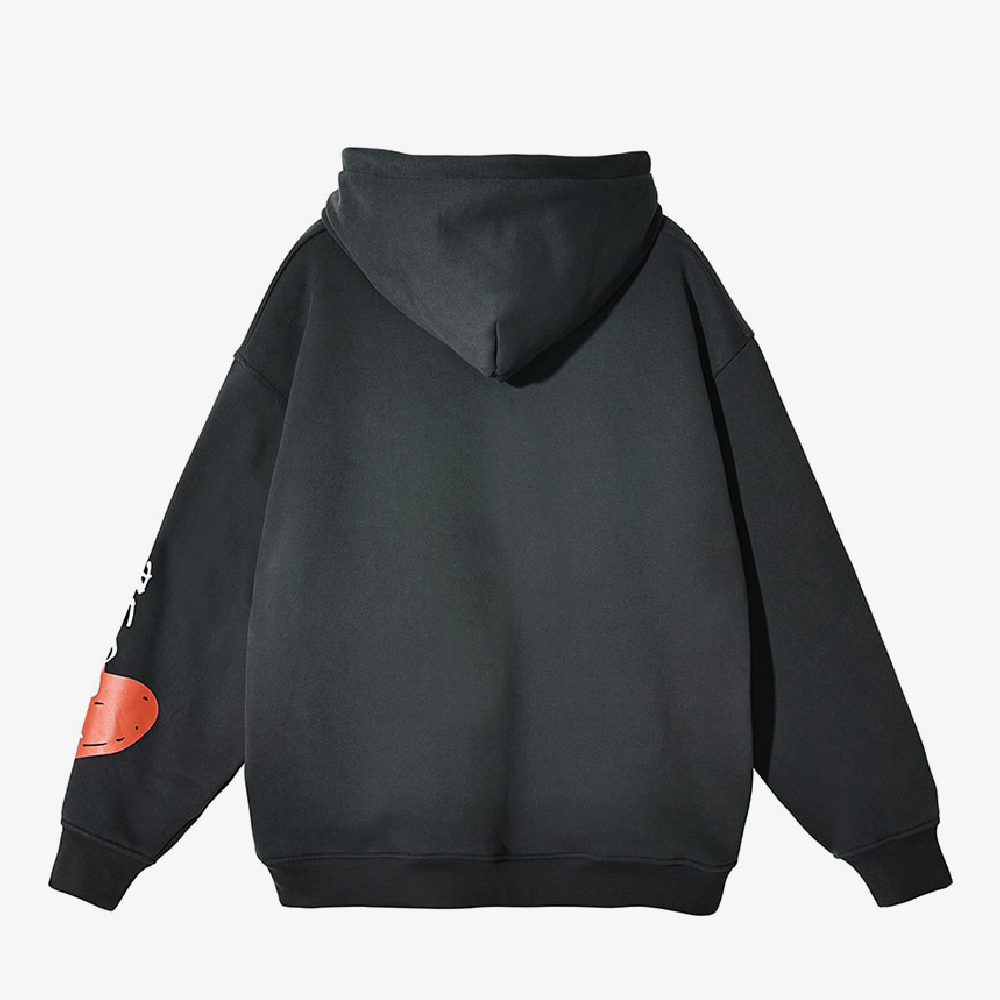 Hoodie noir Streetwear