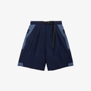 SHORT EN POLYESTER AVEC CEINTURE