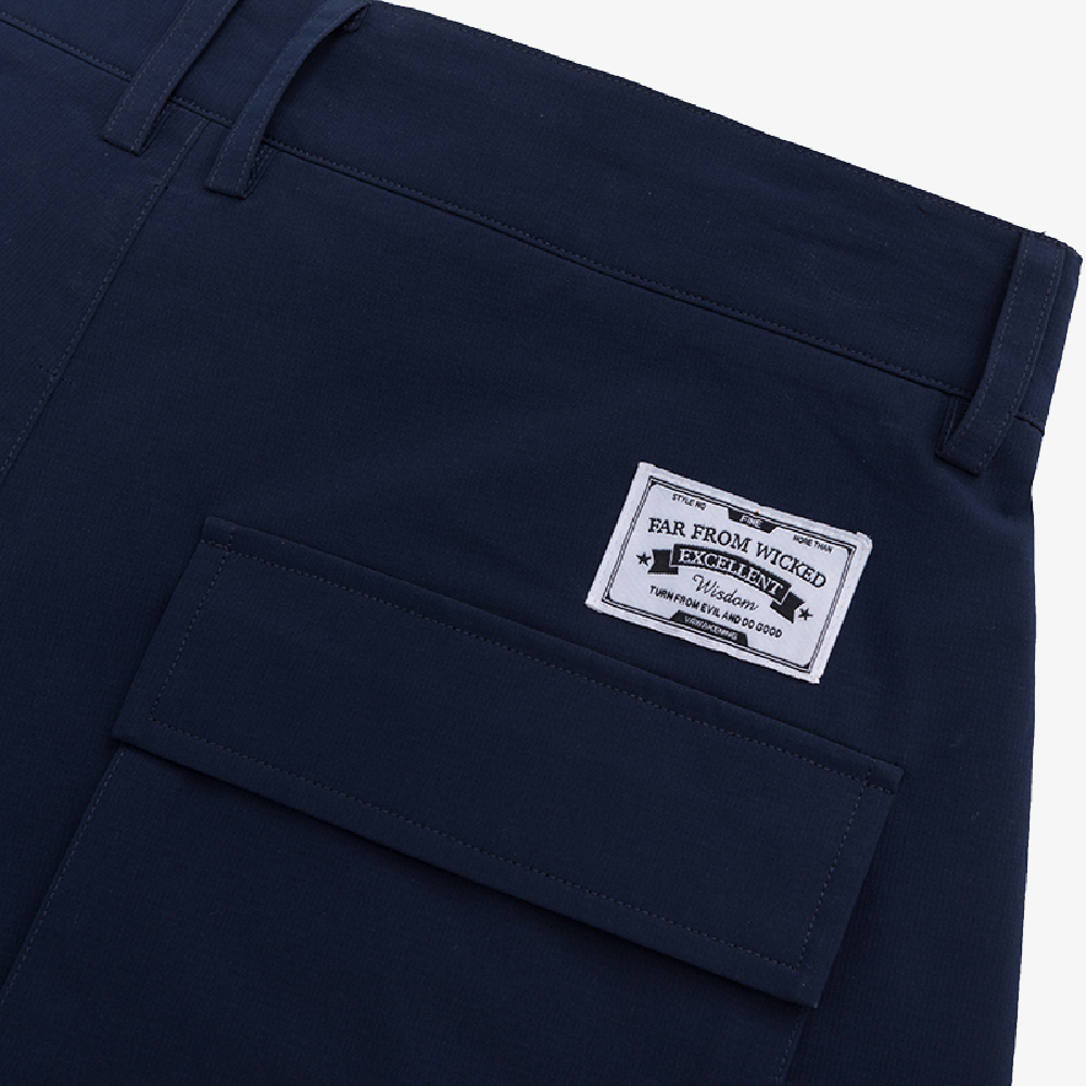 short jean bleu