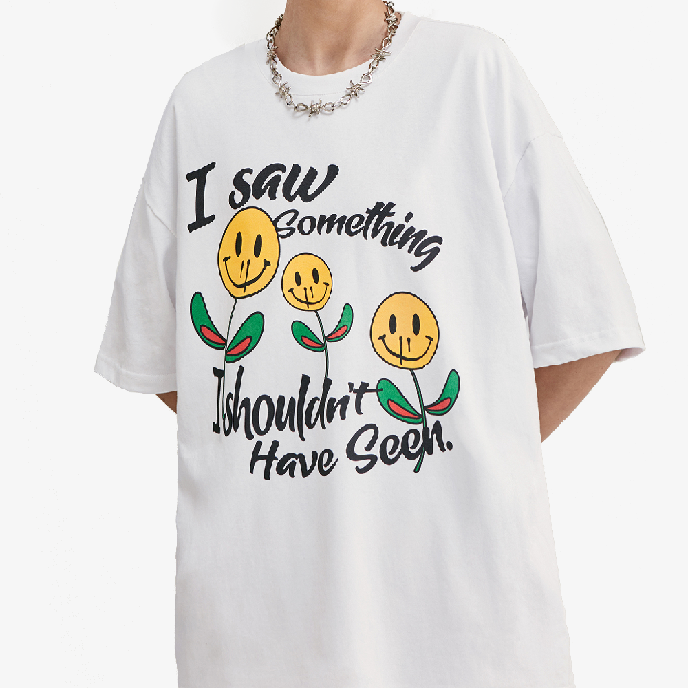 t-shirt floral homme