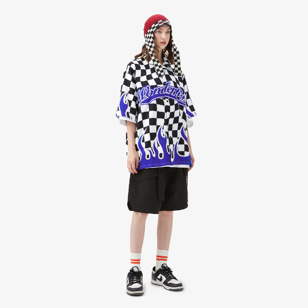 tenue chemise carreaux femme