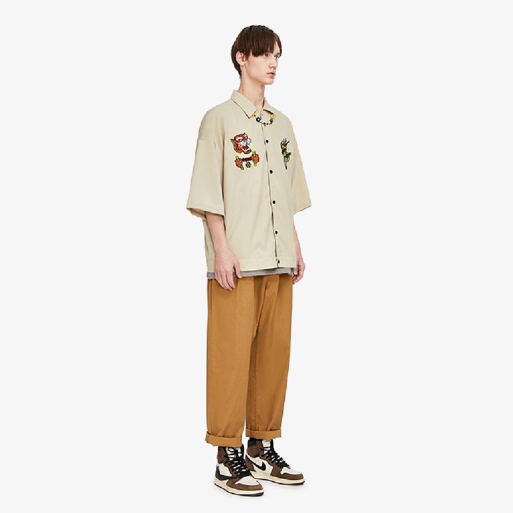 tenue chemise homme tigre
