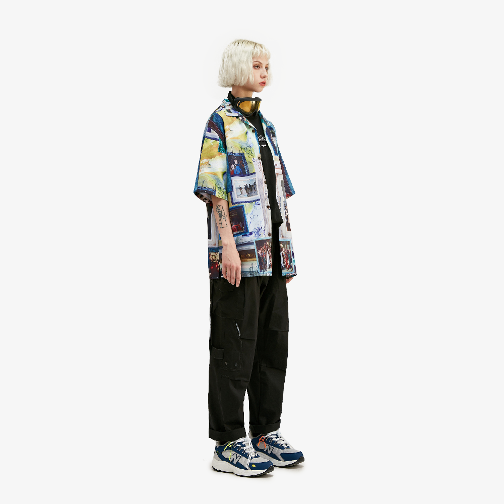 tenue chemise streetwear