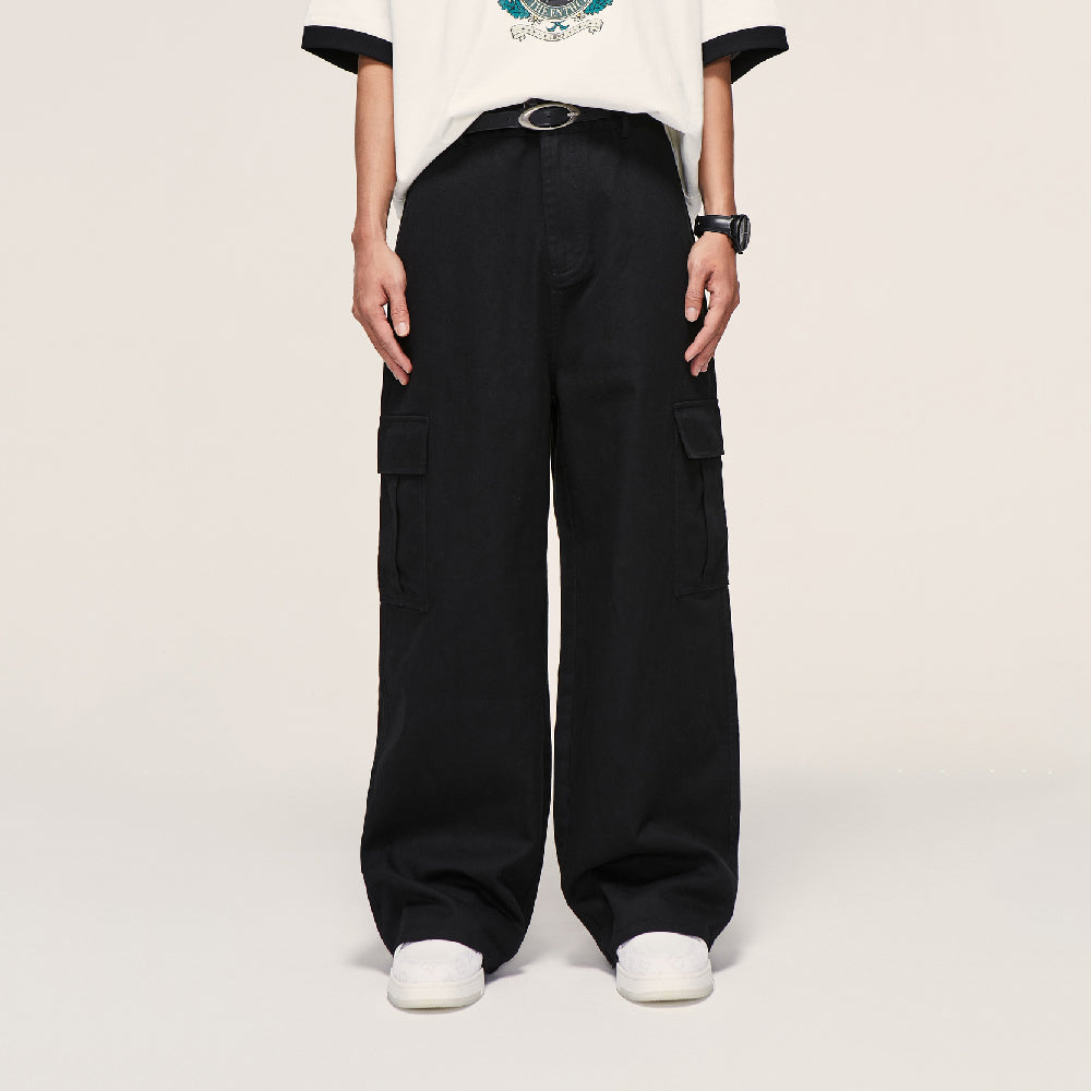 tenue jean oversize noir