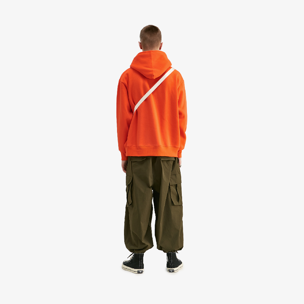 Sweat à capuche Hommes Orange S Basiques Sweat à capuche Hommes Orange S Basiques