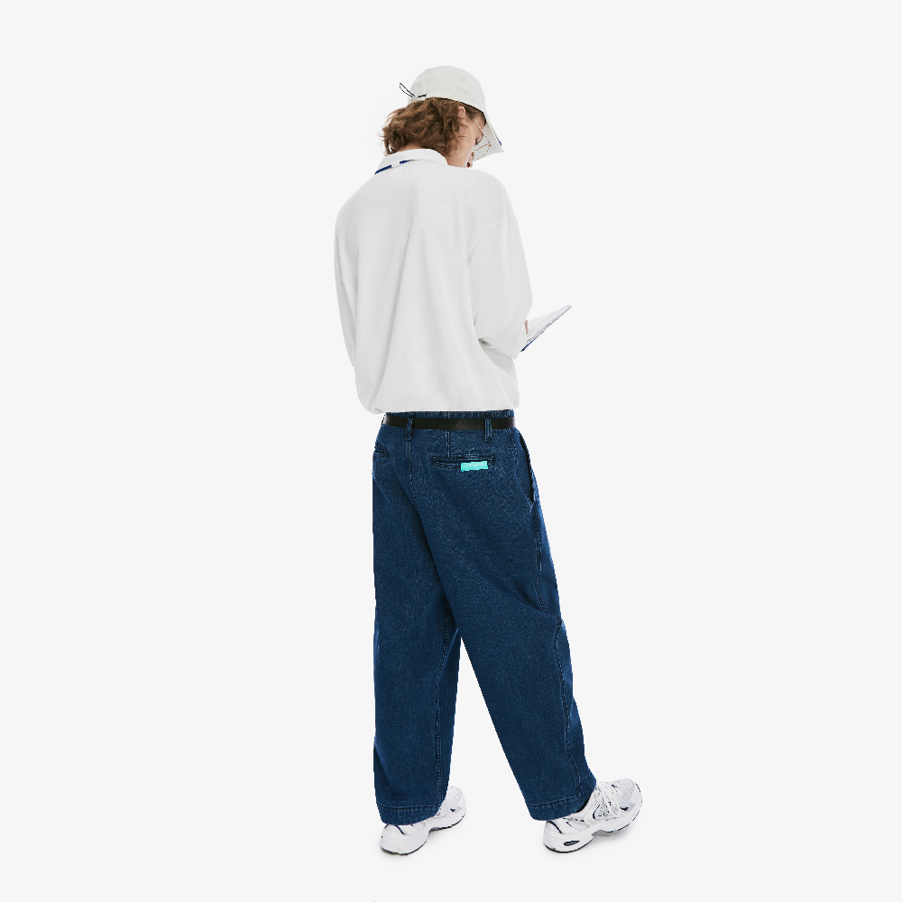 tenue streetwear polo blanc