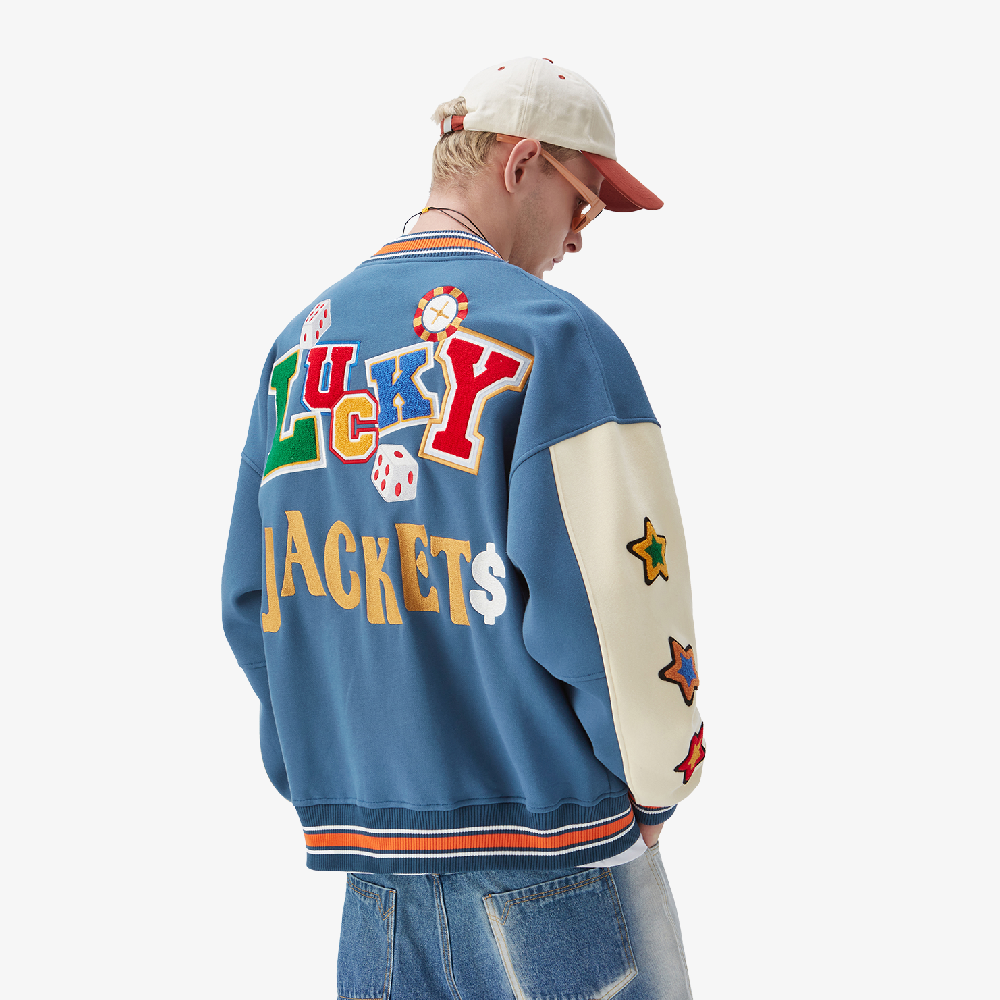 Veste de baseball vintage homme années 90 - L – Rokit Veste de baseball vintage homme années 90 - L – Rokit