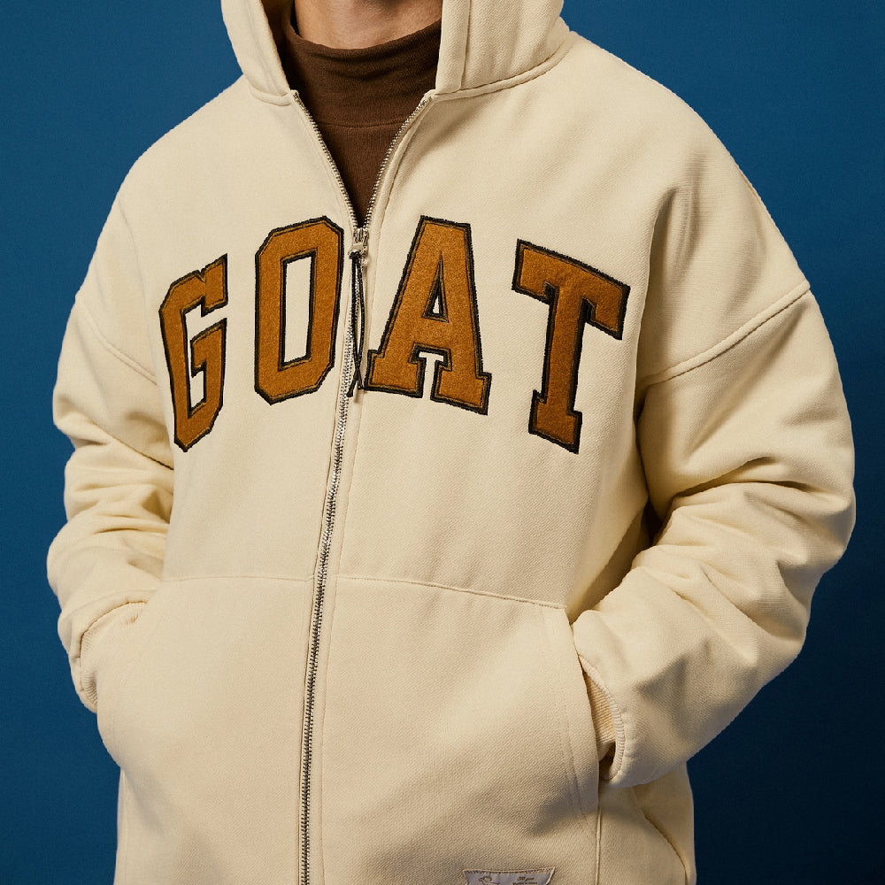 VESTE BEIGE "GOAT"