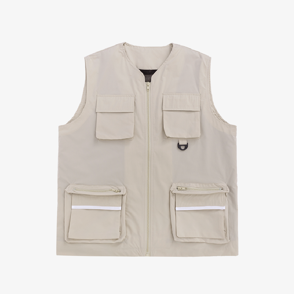 veste réfléchissante beige