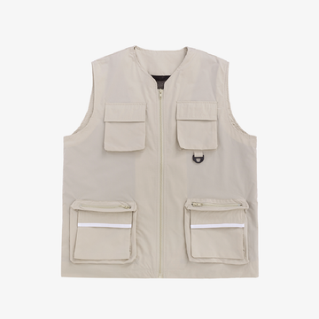 veste réfléchissante beige