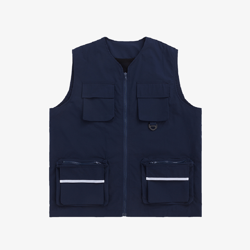 veste reflechissante bleu