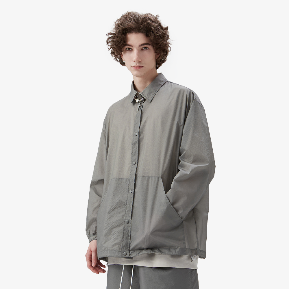 veste transparente homme